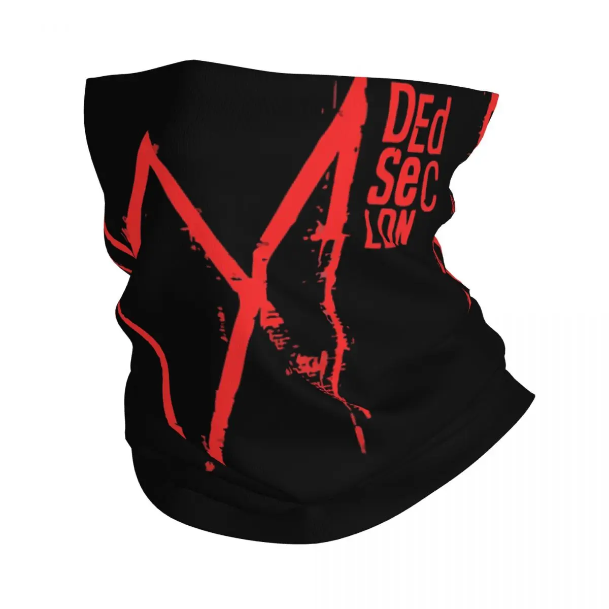 Watch Dogs Bandana Neck Gaiter Printed Balaclavas Wrap Scarf Multifunctional Cycling Running for Men Adult