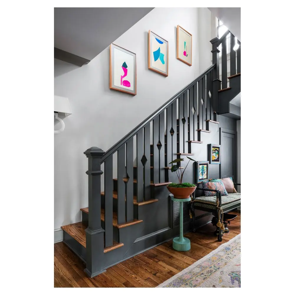 التخصيص الطبيعي الأبيض الباندا الرخام مستقيم الدرج داخلي العائمة درج خطوة مع البناء المعدني أرضيات حلزونية الحجر #3