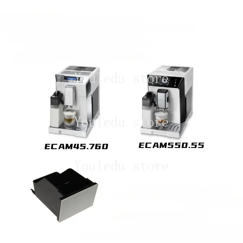 For Delonghi ECAM45.760 ECAM550.55 Fully Automatic Coffee Machine Accessories Coffee Grounds Box Container