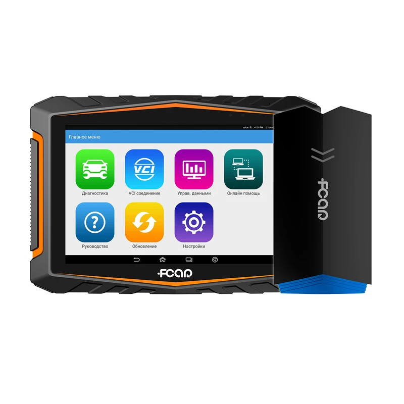 F508R-E Mini Car Diagnostic Tool Full System Russian Version Professional ABS Scanner for Truck OBD2 Code Reader