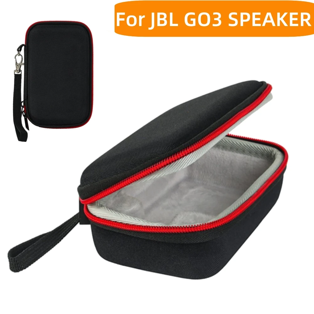 Exquisite Hard EVA Outdoor Travel Case Storage Bag Shockproof Carrying Box for JBL GO3 GO 3 Speaker Case Accessories