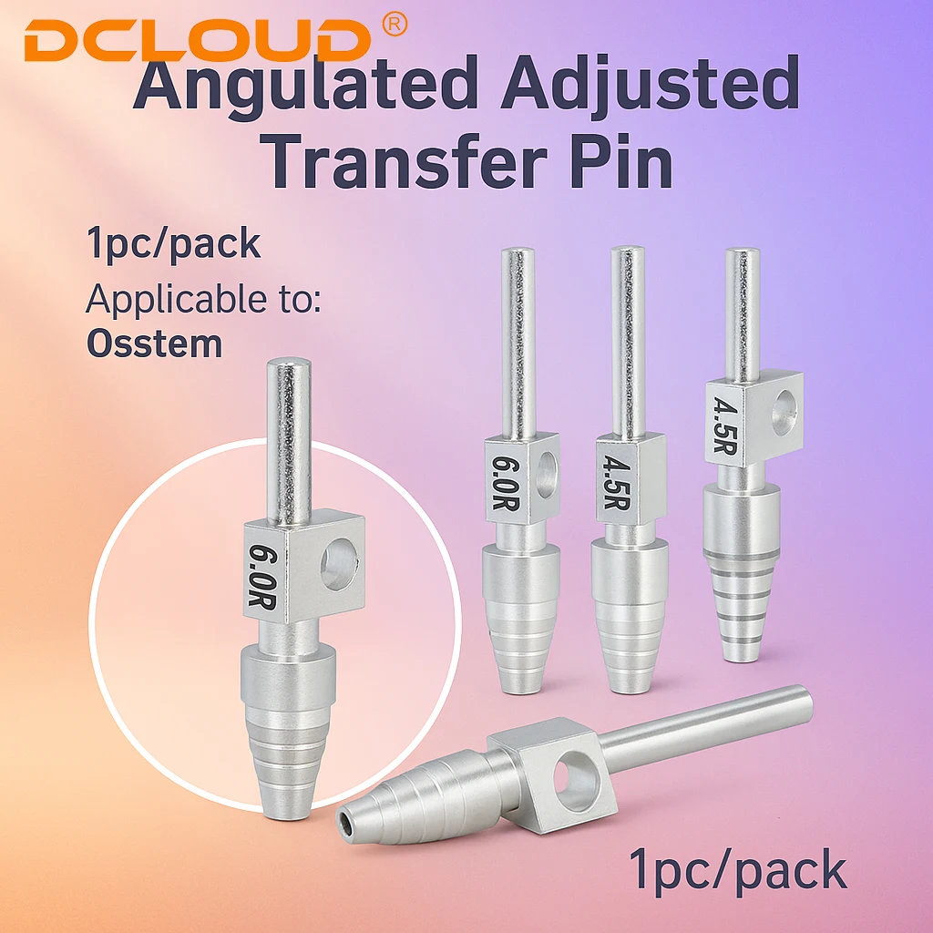

Dental Lab Universal Transfer Rod Kit Compatible with Osstem Titanium Impression Coping Abutments for Open/Closed Tray 1PC/Pack