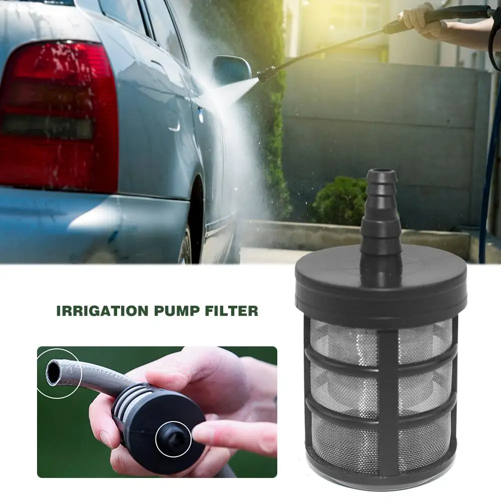 9-13mm Net Strainer Stainless Steel Household Hose Sprayer Pump Filtering Check Valve for Sprayers Car Washers Oil Pumps
