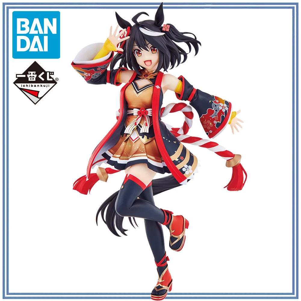 ของแท้ 100% มีสินค้าในสต็อก ฟิกเกอร์อนิเมะ Umamusume: Pretty Derby Kitasan Black จาก Bandai Spirits Ichiban Kuji ของสะสม ของเล่น ของขวัญ