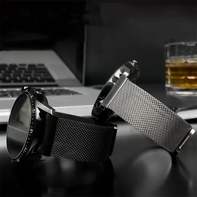 22mm 20mm Milanese Loop Strap For Samsung Galaxy Watch Band 6 5 4 44mm 40mm 6 Classic Bracelet Amazfit Huawei Gt Watchbands