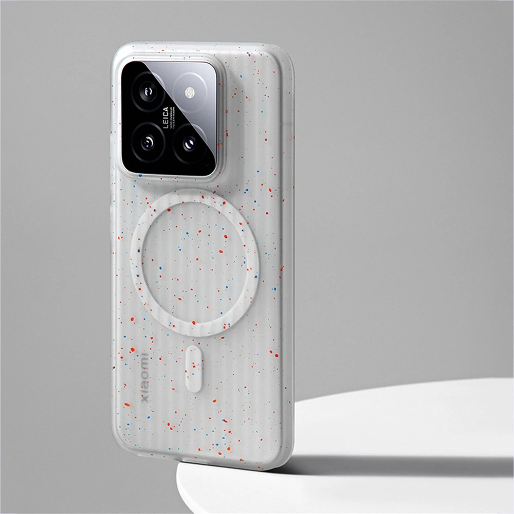 حافظة لهاتف Xiaomi Mi 15 Pro Mi14 Ultra لهاتف Magsafe المغناطيسي اللاسلكي للشحن اللاسلكي