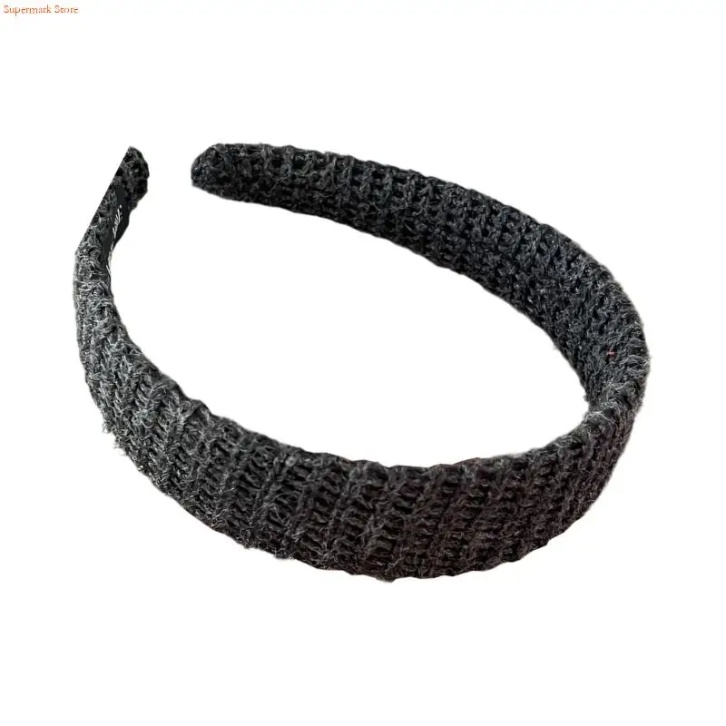

Q5WE Hairband For Women Children Knitted Headbands For Dance Outdoor Activity