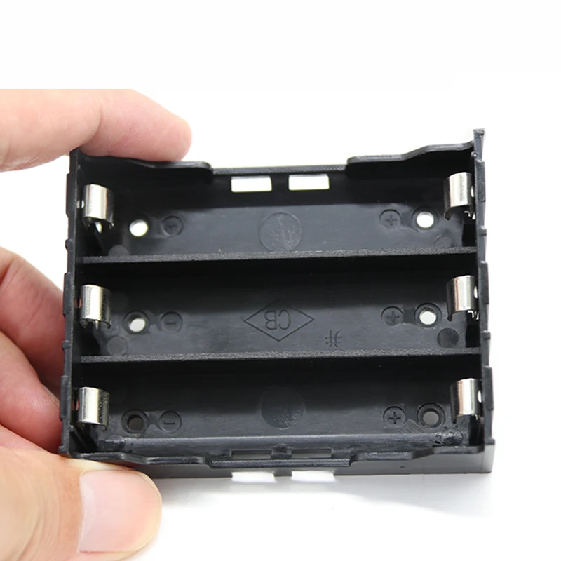 18650 Battery Storage Box Case DIY 1/2/3/4 Slot Way DIY Batteries Clip Holder Container Parallel Battery Holder Box Shell