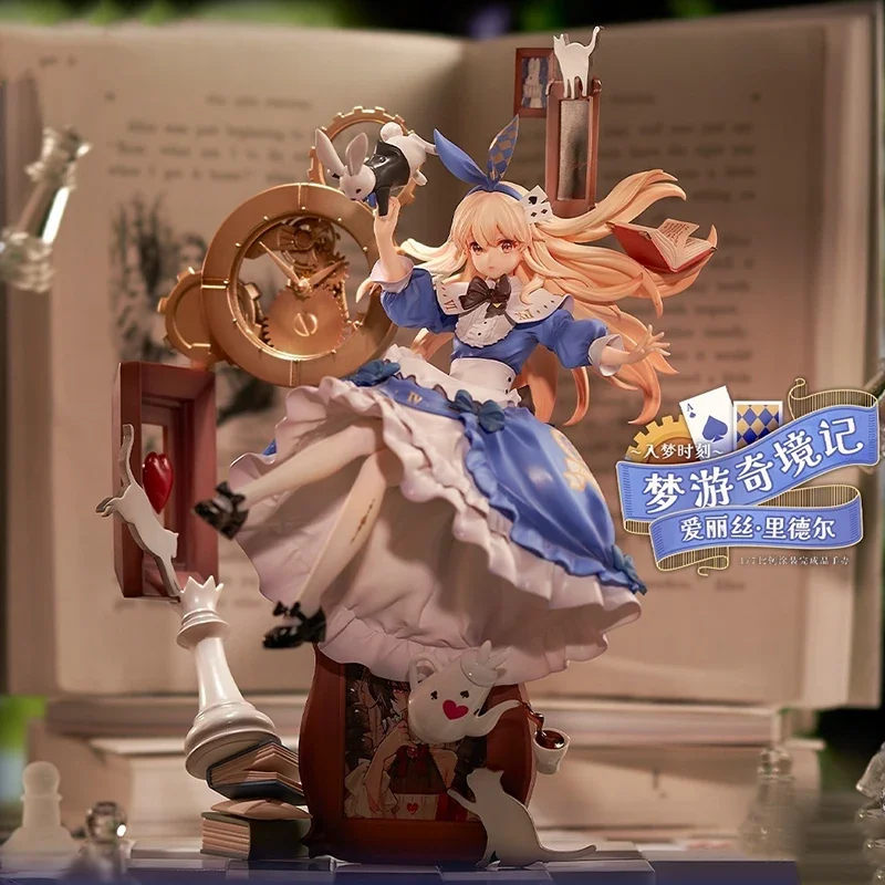 Original APEX INNOVATION Alice Alice's Adventures in Wonderland PVC Anime Figure Cartoon Collectibles Model Ornament Toy Gifts