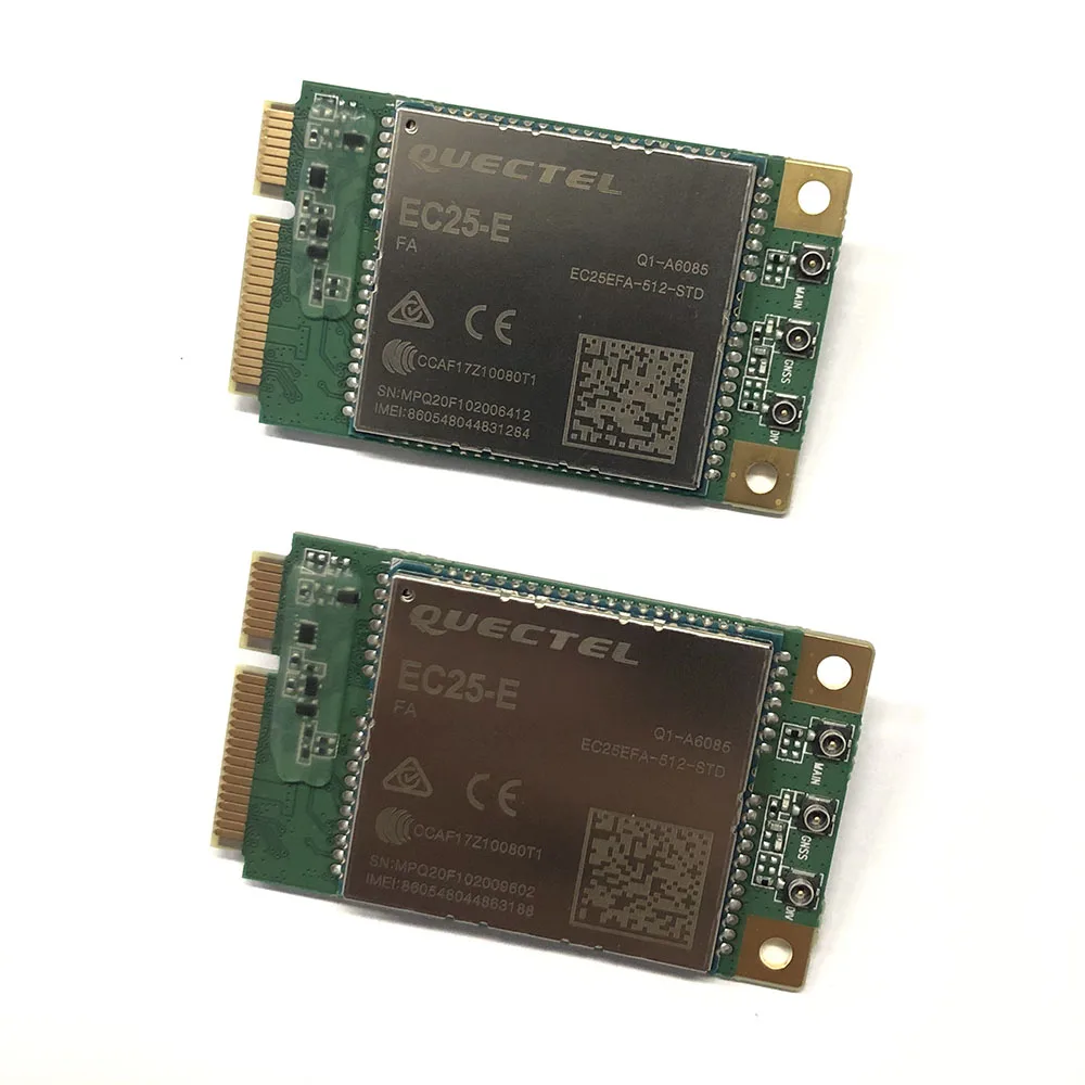 Quectel EC25-EFA LTE Cat4 Module Support GNSS EC25-EFA -PCIE Russia is unavailable for Europe/Middle East/Africa/Korea/Thailand