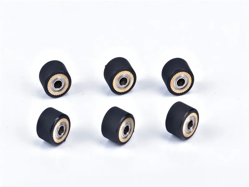 5pcs One Lot 4X10X16mm Pinch Roller Cutting Plotter Rubber Pinch Roller for Mimaki Graphtic Cutting Plotter Rubber