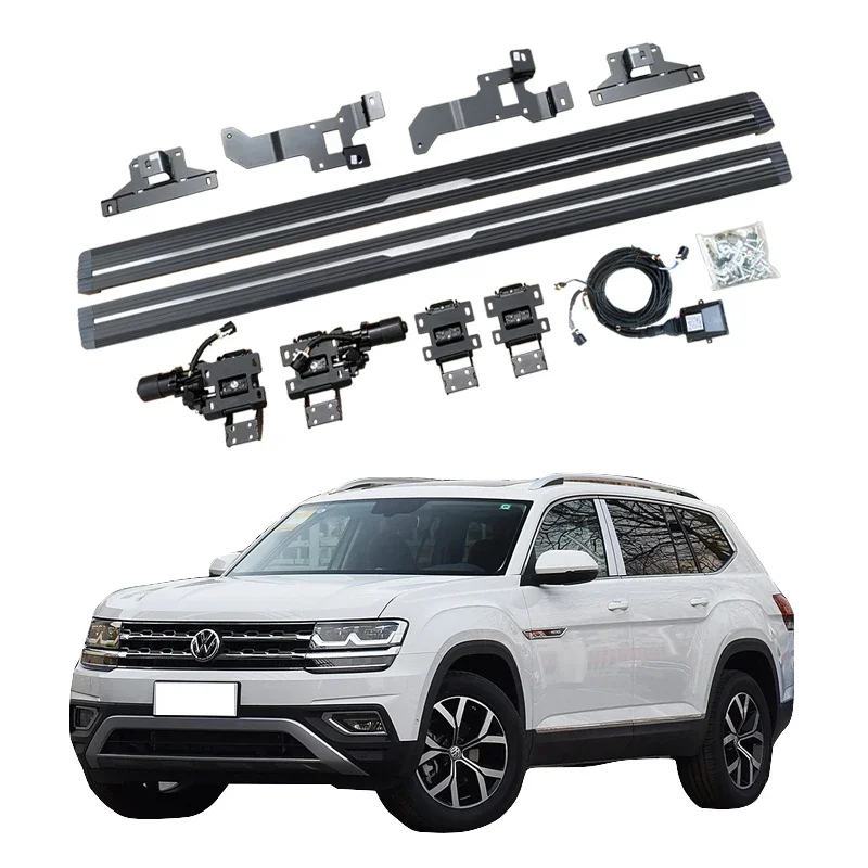 

Superior Quality Electric Side Steps Automatic Aluminium Alloy Electric Running Board for VW Teramont 2017+