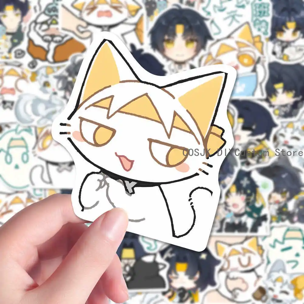 

96 шт./компл. Asaba Harumasa Zenless Zone Zero наклейки для телефона водонепроницаемые декоративные наклейки граффити скрапбук наклейка для скейтборда