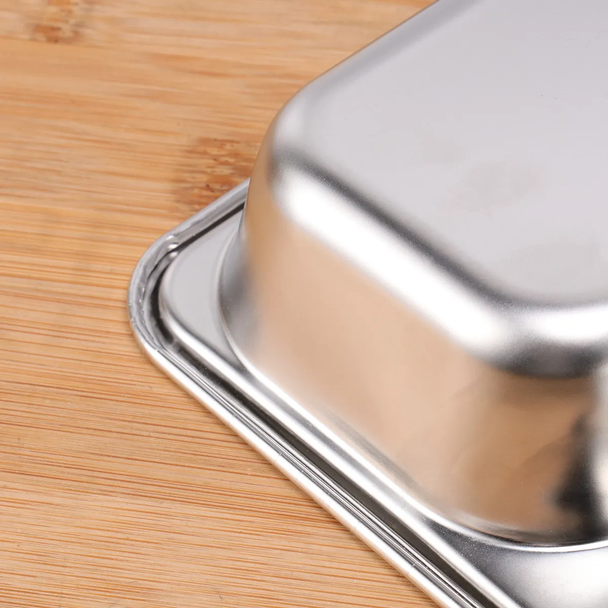Five Grid Fast Food Plate Stainless Steel Food Tray Divided Dinner Tray Drop-Proof Rice Dishes Separate Plates Easy