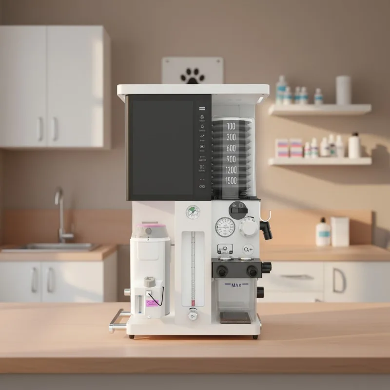 Professional Veterinary Anesthesia Machine for Clinical and Surgical Use in Animal Hospitals