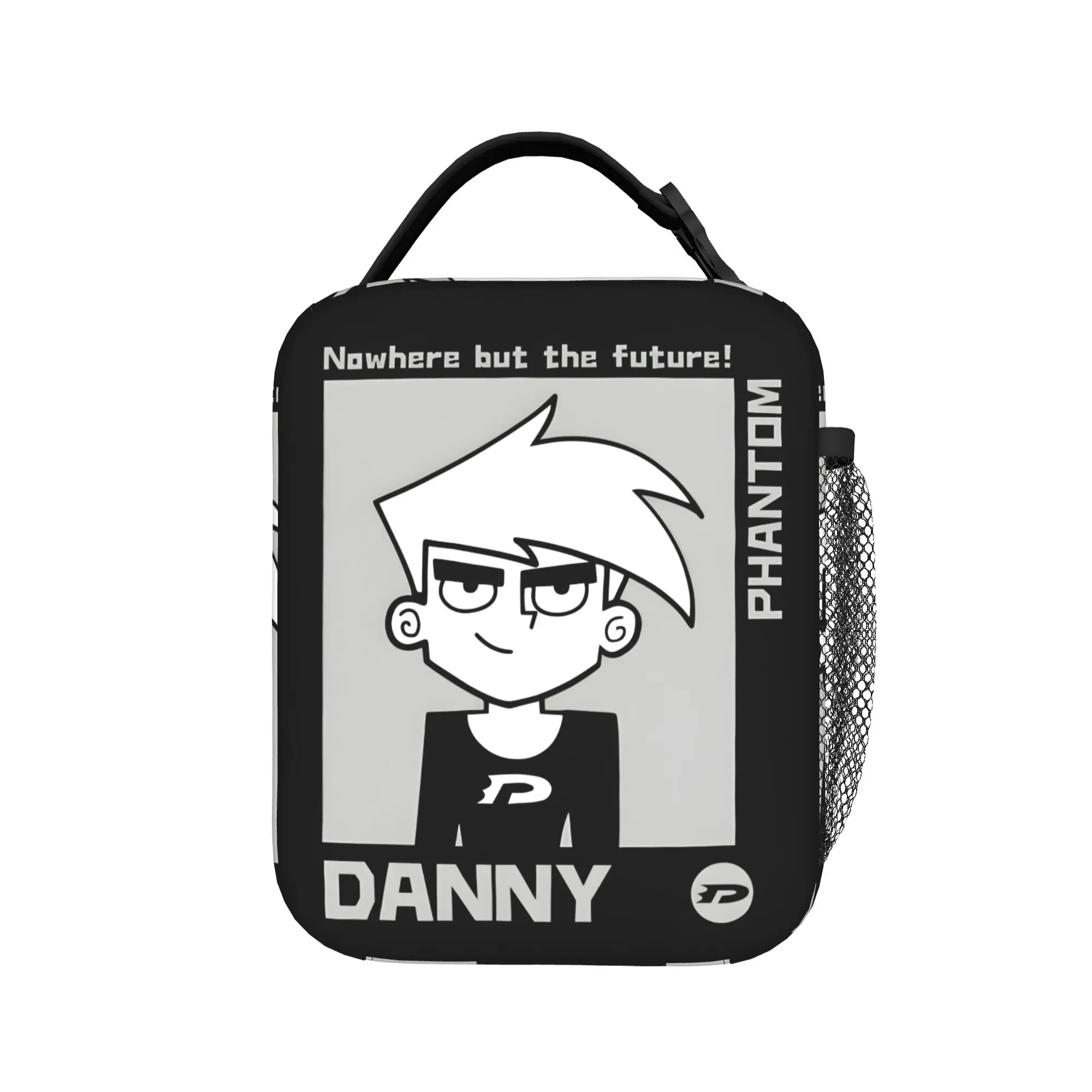 

Сумка для обеда Danny Phantom, повседневная сумка для обеда, дорожная портативная сумка для еды, сумка-холодильник с принтом Оксфорд для мужчин и женщин