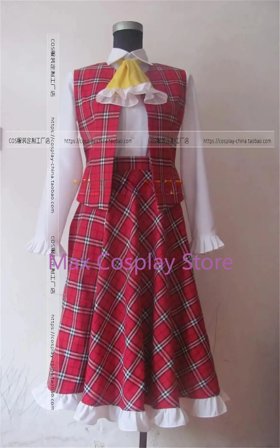 Max Kazami Yuuka Cosplay Genji disfraz Halloween carnaval tamaño personalizado