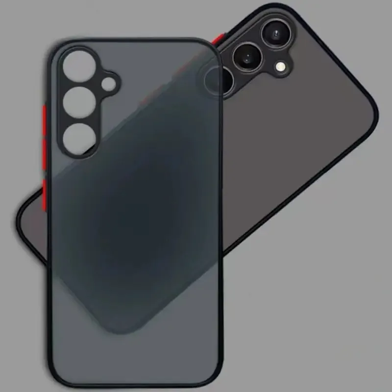 Soft TPU Shockproof Armor Matte Phone Case For Samsung Galaxy S25 S24 S23 S 25 Ultra Plus FE Cases Clear Hard Bumper Back Cover - náhled 5