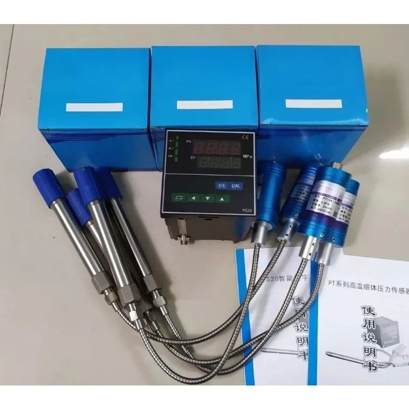 PT124-25MPa-M14 high temperature melt pressure sensor with a set of instruments