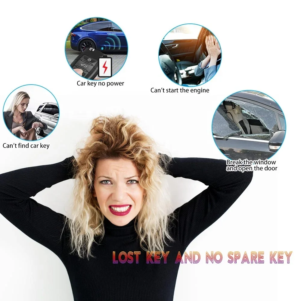 

-For XHORSE XKB501EN VVDI2 Volks/wagen B5 Style Wired Flip Remote Key 3 Buttons