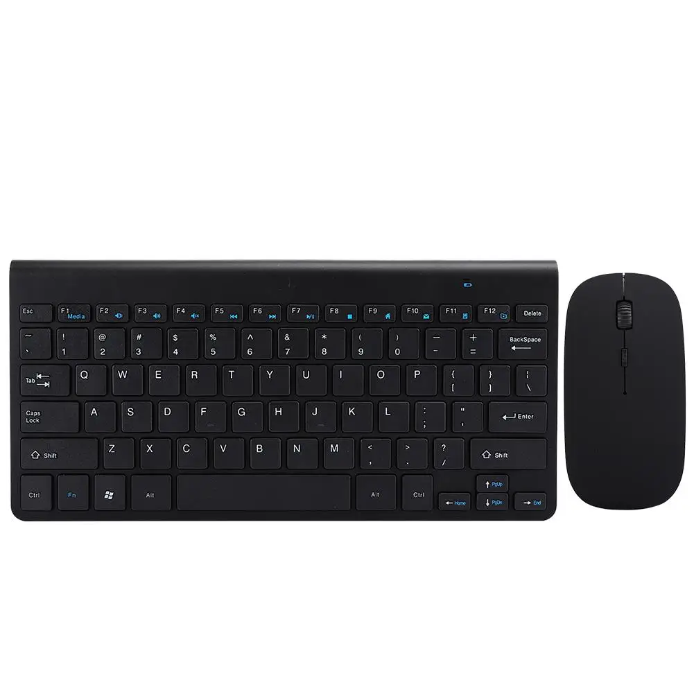 

Ultra Thin Wireless Keyboard and Mouse Combo Silent Mini Set for Home Office Computer Accessories
