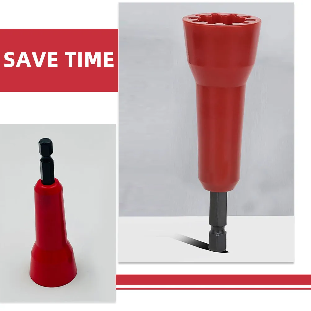Wire Twisting Tool for Power Drill Electrician Wire Connector Tool No Strip Required High Toughness Steel Plastic Build Time