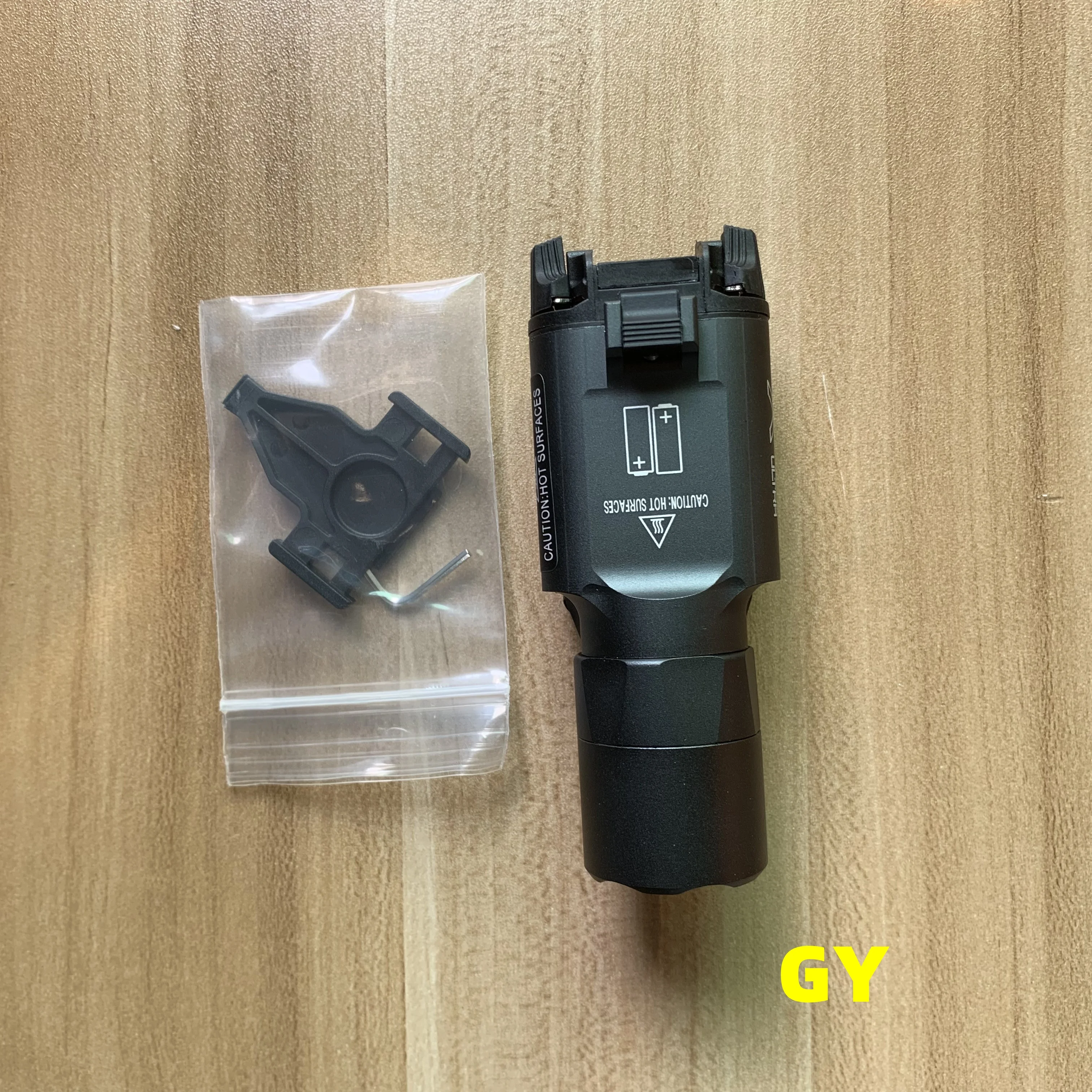 Taktisches Pistolenlicht Metall LED Stroboskop Scout-Licht X300-Stil Passend für 20mm-Schiene für Airsoft-Spielzeugpistole G17 Jagd – Detail 7