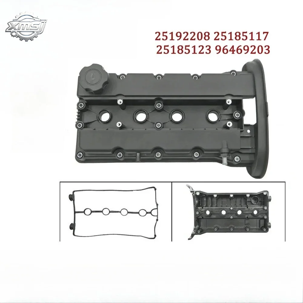25192208   Tapa  válvula  motor con junta para Chevrolet Aveo Cruze Lacetti Opel Daewoo Nexia F16D3 1,6 25185117 25185123 96