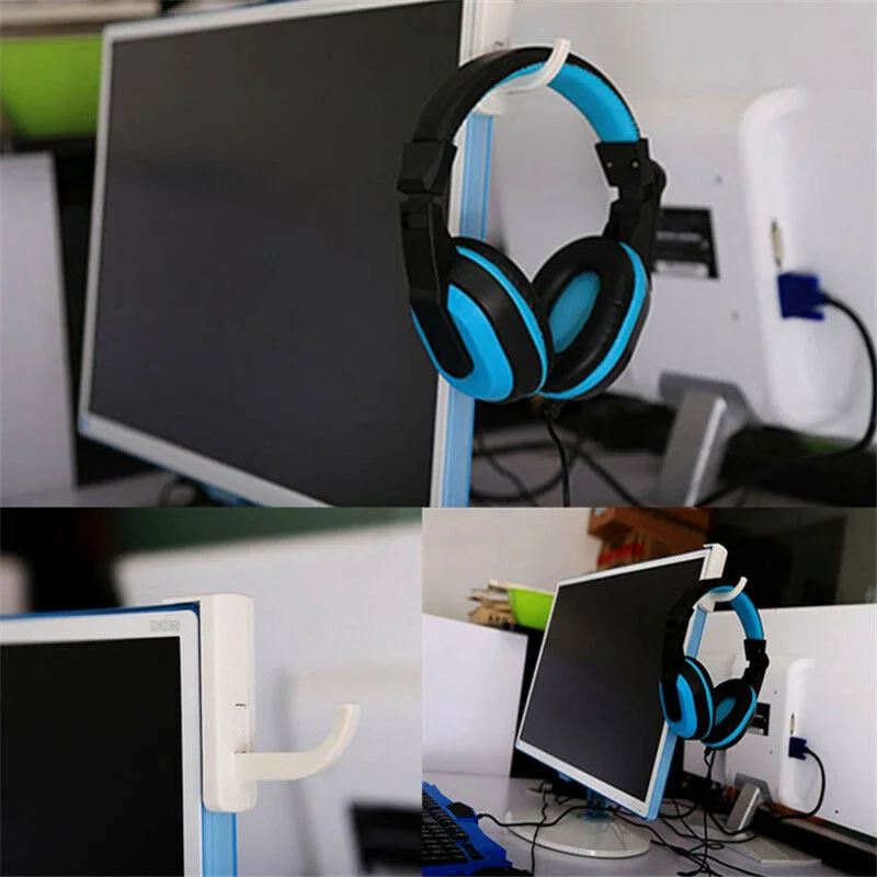 【Fast Ship】Universal Headphone Gaming Headset Holder Hanger Wall PC Monitor Stand