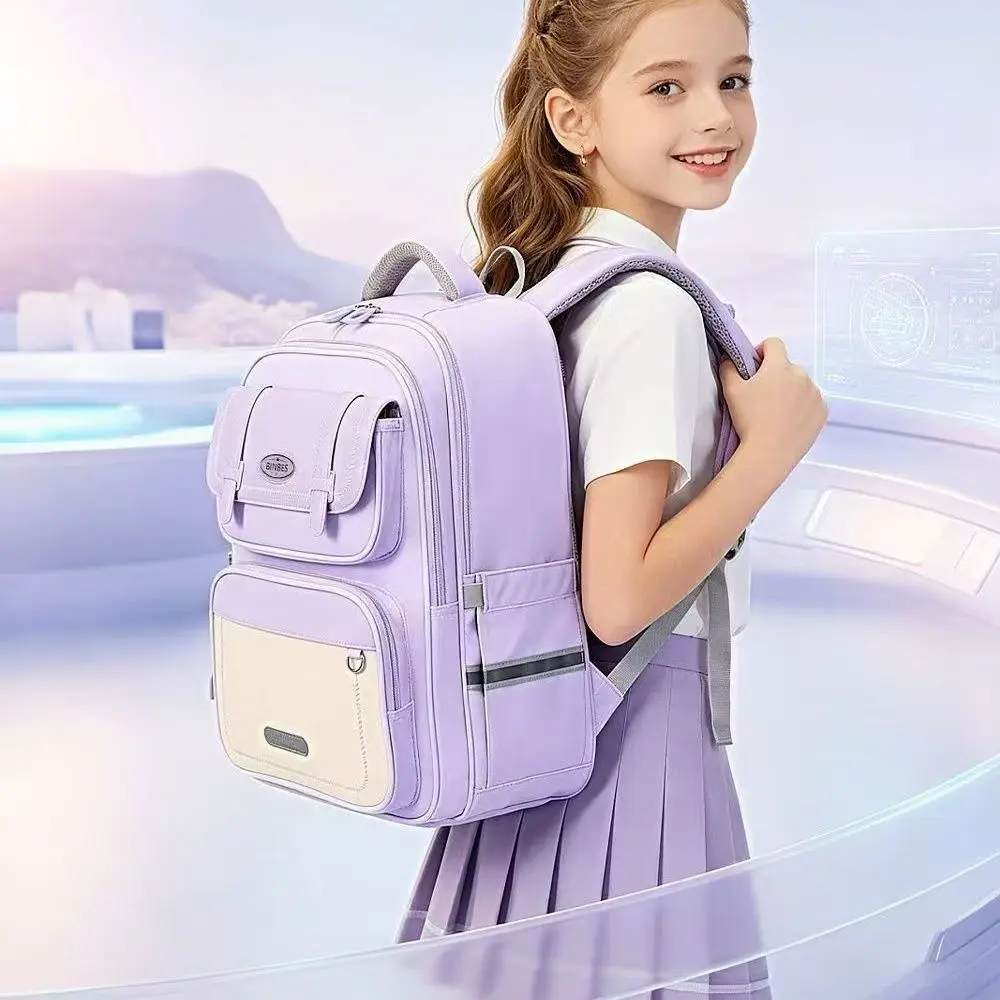 Sun Eight School Bag Boy Girl Mochila Escolar Primary Student Shoulder Orthopedic Backpack Water Proof Large Capacity Light