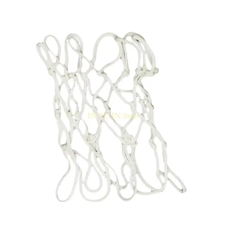 M5TC明るいバスケットボールネット標準サイズナイロン編組光るバスケットボールネットバスケットボールアクセサリー屋内および屋外のアクセサリー