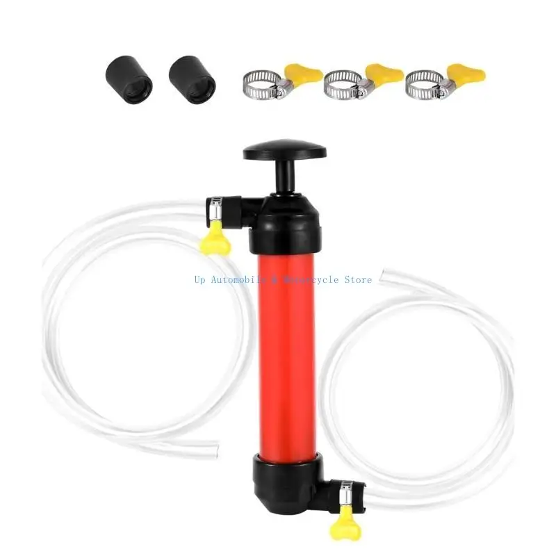

270E Upgrades Siphon Hand set Water Fuels Transfer set Manual Oil Extractor Simple Installs for Antifreeze Transfer
