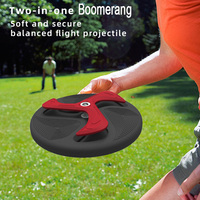 1Set Flying Boomerang Toy Outdoor Accessories Interactive Boomerang Outdoor Toys Pet Supplies Dog Training Toys