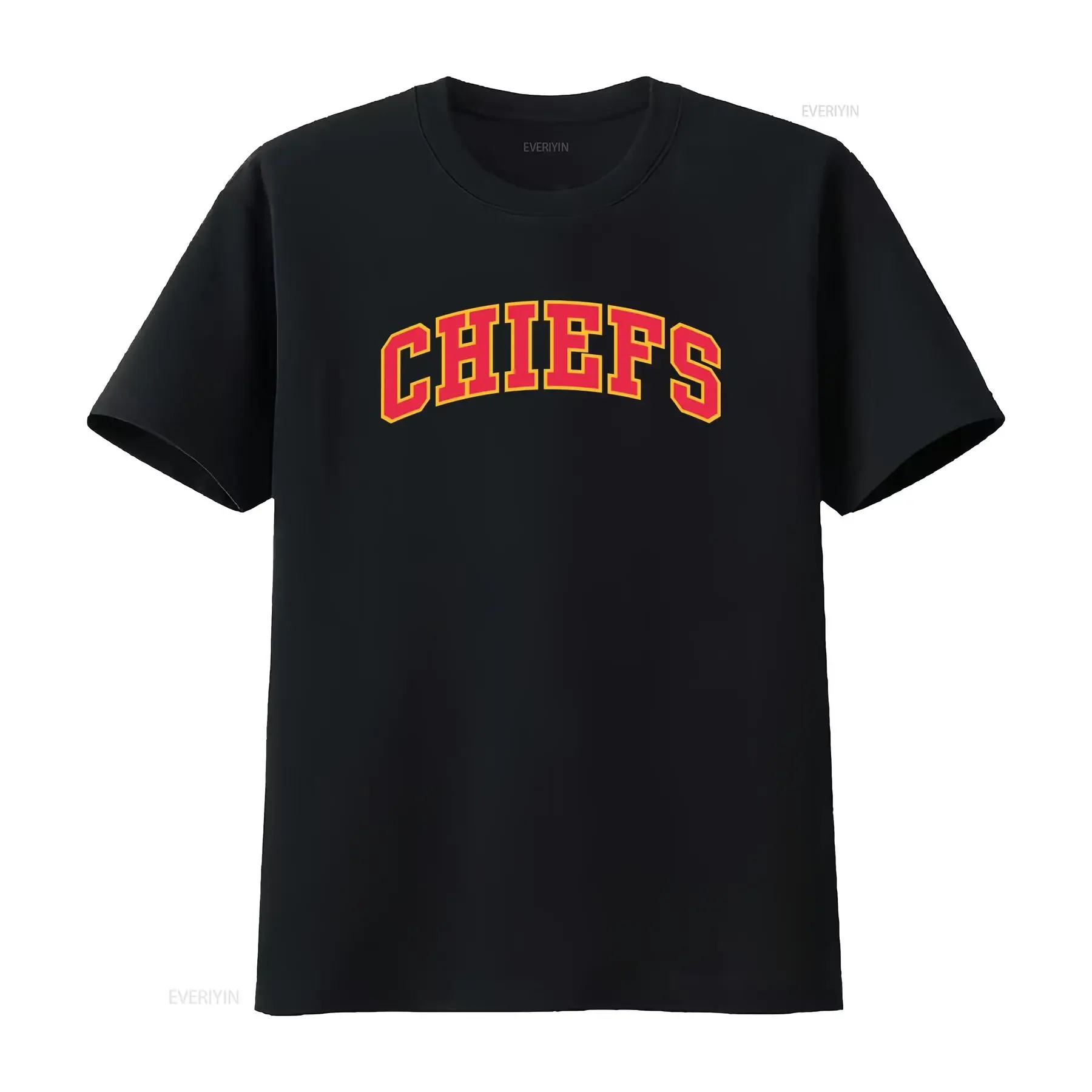 Chiefs shirt unisex t tee white vintage Washed Stylish Stretched Breathable Versatile homme designer clothes Unisex graphic