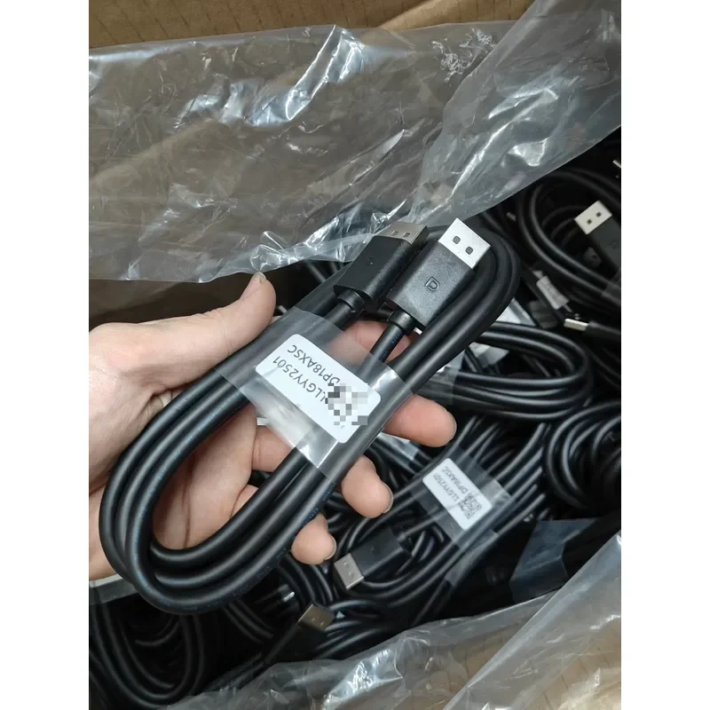 for Dell DP Cable DisplayPort to DisplayPort Monitor Video Cable Male to Male Original Quality High Speed Data Transmission
