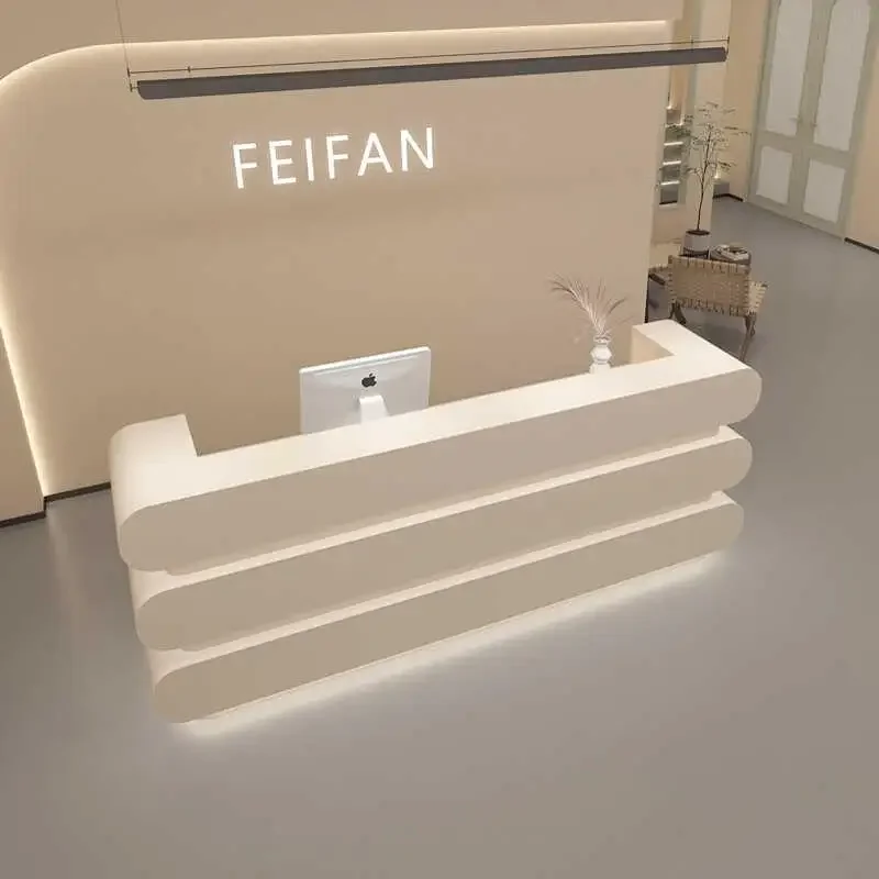 

Распродажа Элегантный бизнес-салон Стойки регистрации Дизайн Receptionist Стойки регистрации Промышленная коммутическая мебель Escrivaninha