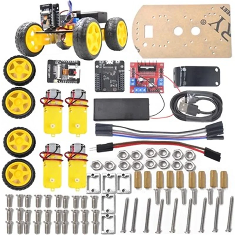 Inteligentny Robot zestawy podwozie samochodu 4WD do arduino z enkoder prędkości