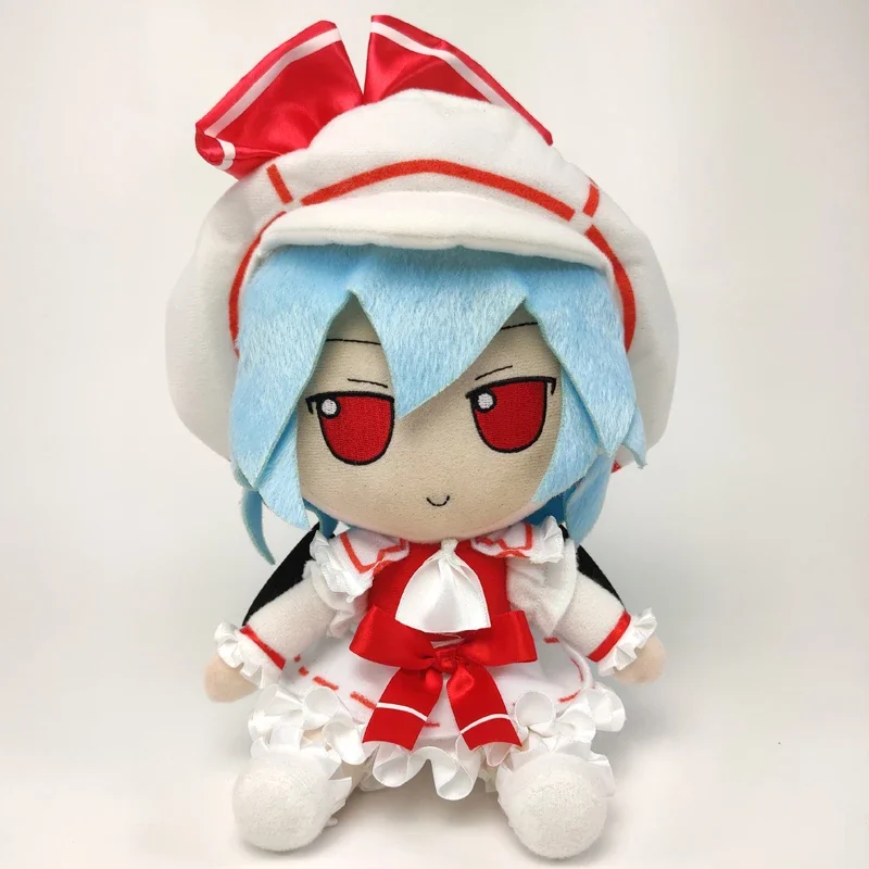 20 سنتيمتر أنيمي بلوشيز توهو مشروع فومو ريميليا القرمزي Kawaii تأثيري أفخم محشوة دمية لطيف يجلس بلوشي لعبة أرقام هدية