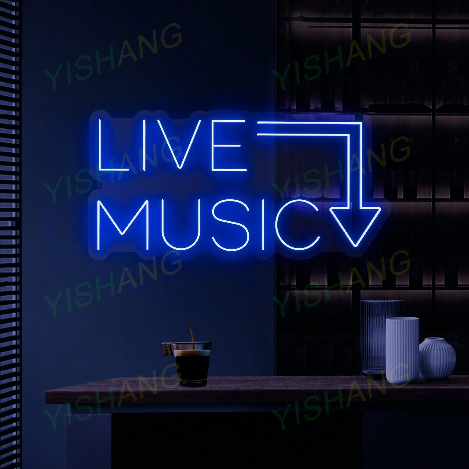 LIVE MUSIC Neon Sign Wholesale Neon Signs Drop Shipping to Any Country