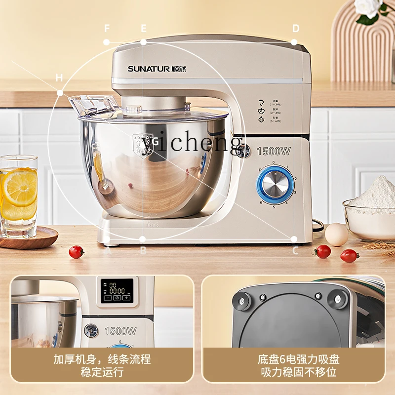 Mixer Commercial Automatic Meat Stuffing Sausage Household Kneading Dough Stir Noodles Mixing Machine view 4