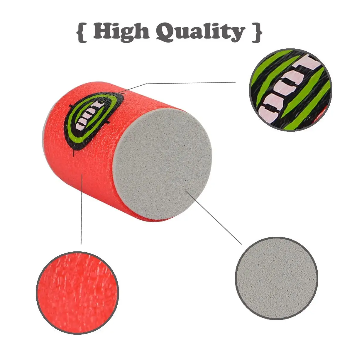 EVA Foam Bullet Target Dart Toys per Nerf N-strike Fixed Elite Games forniture per l'addestramento dei bambini giocattolo 6 pezzi/12 pezzi/18 pezzi proiettili morbidi