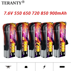 TREANTY 2S 550/650/720/850/900mAh 60/70/80C Indoor crossing aircraft model FPV high rate high pressure Lipo Battery