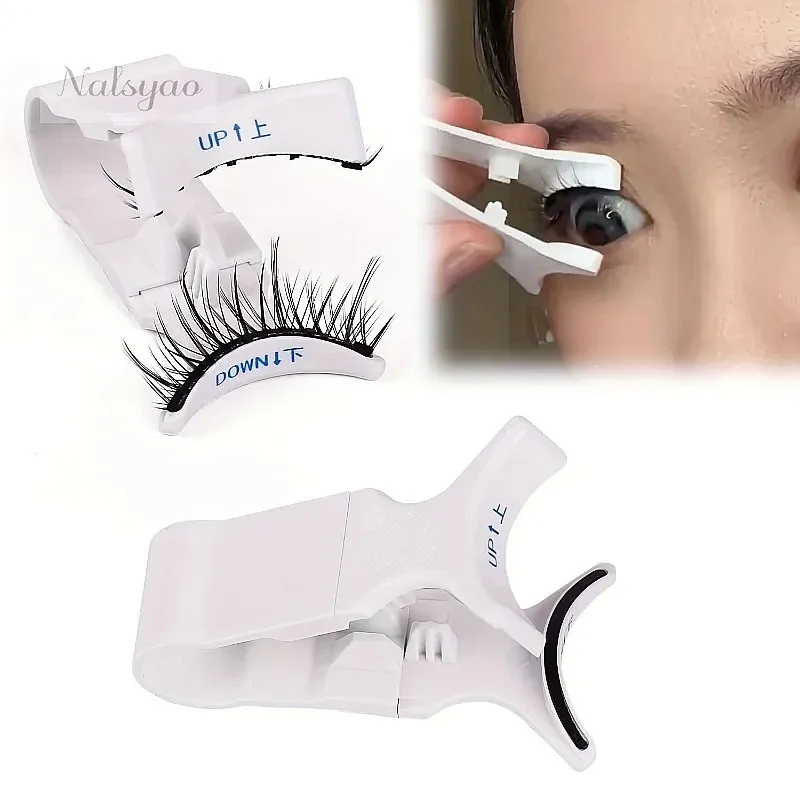 Professional Magnetic Eyelashes Extension Applicator False Eyelashes Tweezer Curler Clip Clamp Makeup 3D Mink Eyelashes Tweezer