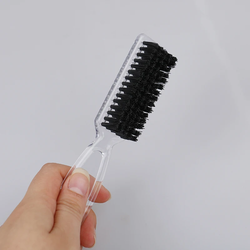 

Plastic Handle Hairdressing Soft Hair Cleaning Brush Barber Neck Duster Broken Hair Remove Comb Hair Styling Tools Comb