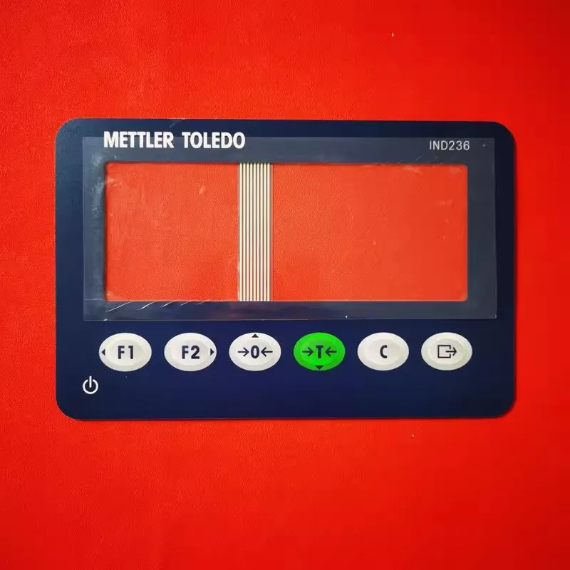 Imagem -02 - Substituição Toque Membrana Teclado Fit para Mettler Toledo Ind236 Ics241 Ind231 Ind231 Novo