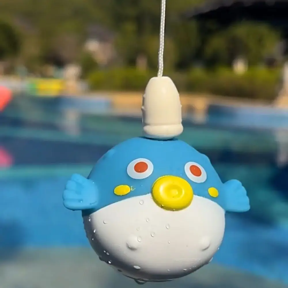 Magnetic Children's Fishing Toy Pufferfish Octopus Bathroom Fishing Toy Interactive Plastic Fishing Water Toy Birthday Present