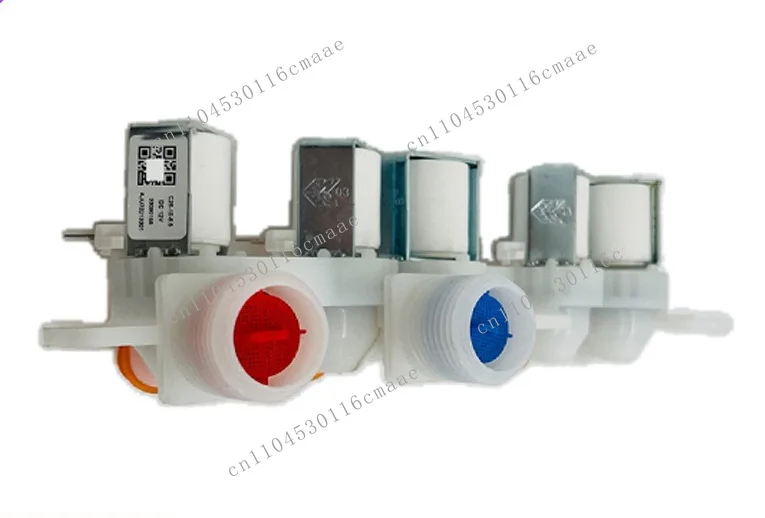 Washing Machine Water Valve Accessories AJU73213301 Gray/white Valve Body 5 Coil Voltage DC12V