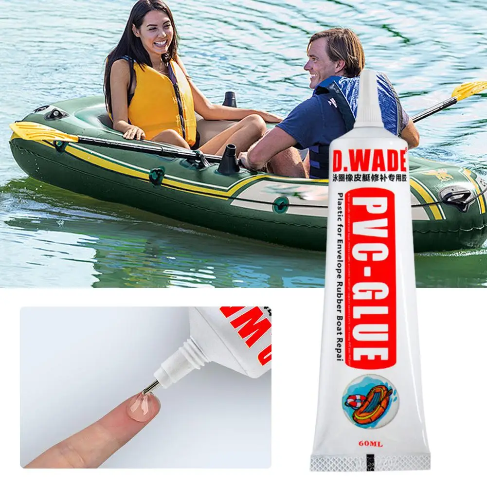 60ML PVC Lijm Opblaasbare Boot Reparatie Lijm SUP Reparatie Lijm Buizen Opblaasbare Boot Paddle Board Kayak Buis Reparatie Lijm image 3