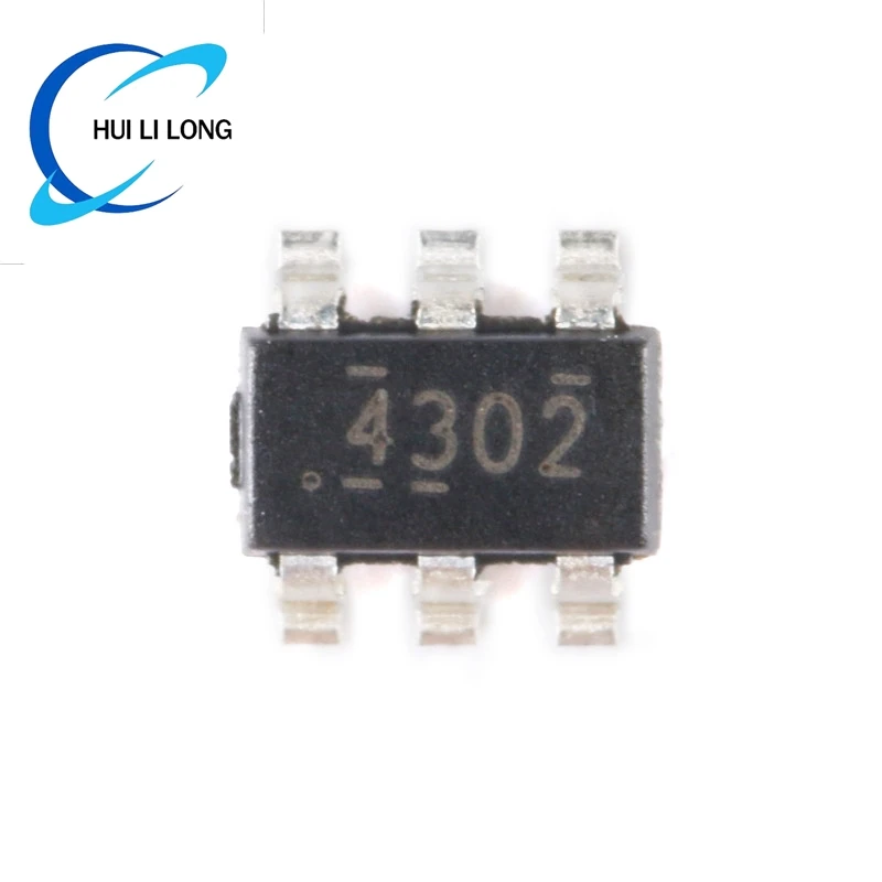 5pcs TPS54302DDCR 4302 SOT23-6 SOT23 TPS54302DDCT TPS54302DDC TPS54302 SOT-23-6 Synchronous Step-down Buck Converter IC Chip