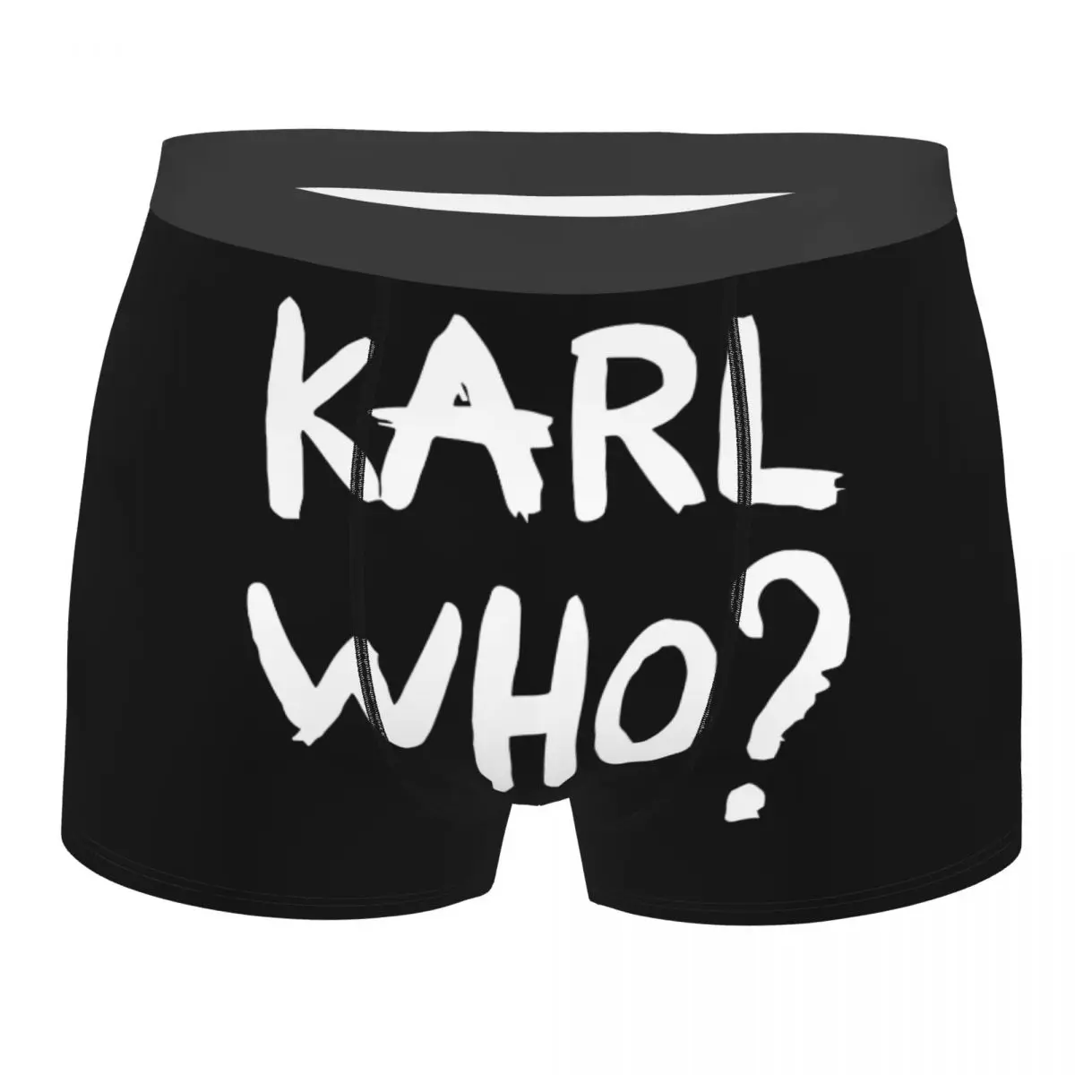 Custom Karl Who Slogan Boxers Shorts Mens Briefs Underwear Novelty Underpants